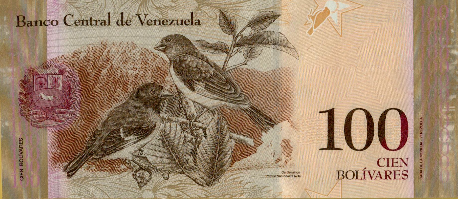 Venezuela 100 2015 UNC P-93/j